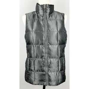 EUC LANDS END DOWN FILLED VEST, SIZE XS, 2-4